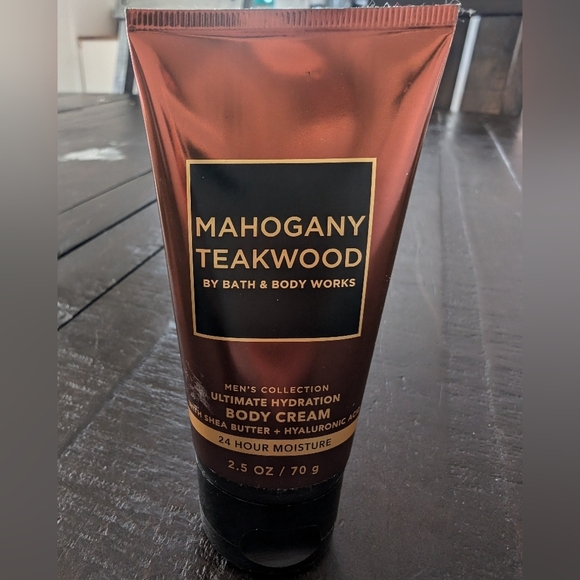 🛍️4 For $15🛍️ Bath & Body Works Brown Moisturizer Mahogany Teakwood - Picture 1 of 5